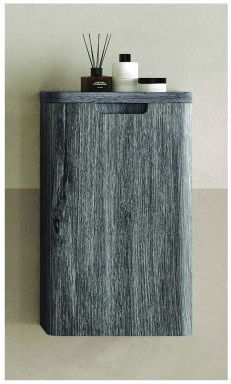 Gloria Cindy Wall Mounted Bathroom Wooden Shelf 30x20x60cm Grey