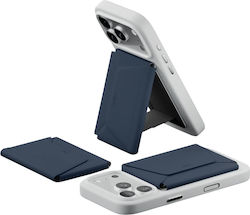 Moft Agile Travel Magsafe Magnetic Wallet Tripod In Navy Blue Mb005s-1-nvbu