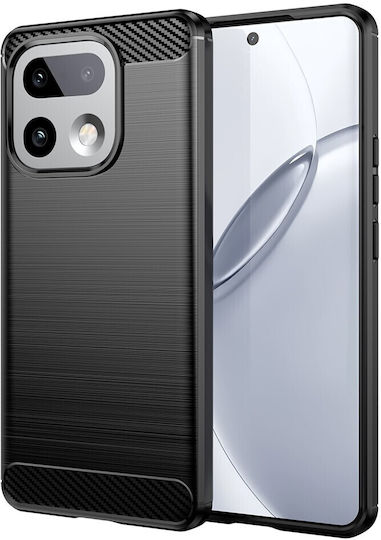 Калъф Силикон TPU Въглеродни Влакна Realme 16 Pro+ 5g Черен