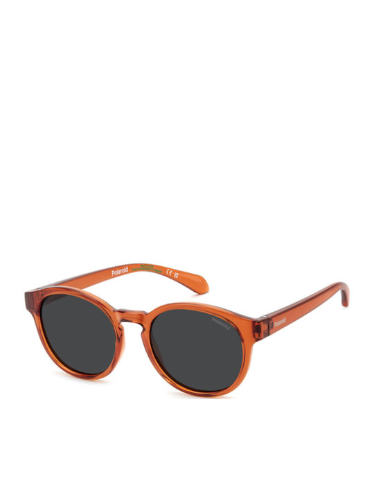 Polaroid Kids Sunglasses Orange pld8075/s L7Q/M9