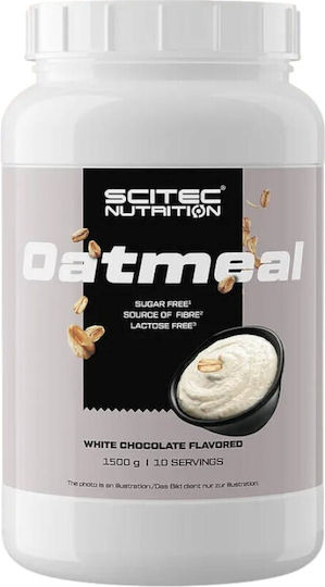 Scitec Nutrition Haferflocken Besondere Nahrungsergänzungsmittel 1500g Weiße Schokolade