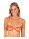 Bikini Top With Padding Floral Multicolour