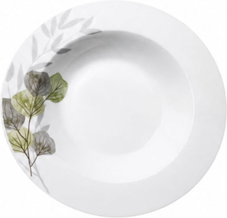Ankor Дълбока чиния от порцелан бяла 22cm