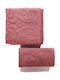 Comfort Set of Bath Towels 2 pcs Red