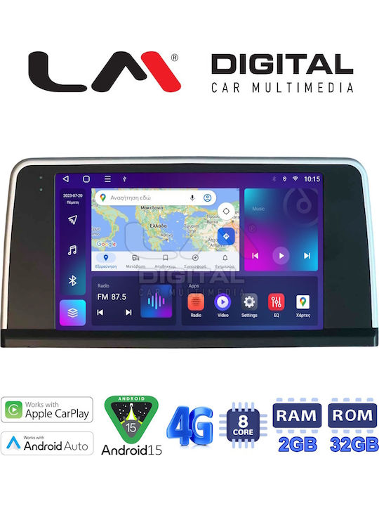 LM Digital LM ZR8350 GPS Touch Screen OEM Car Audio System for BMW Series 3 2010 > F30 F31 F34 F35 F80 Series 4 2013 > F32 F33 F36 F83 with NBT CarPlay Android Auto Bluetooth GPS Wi-Fi GPRS