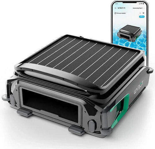 Wybot F1 Aspirator Robot Fără Fir pentru Piscină 33W pentru Fund / Pereți cu Filtru 7lt