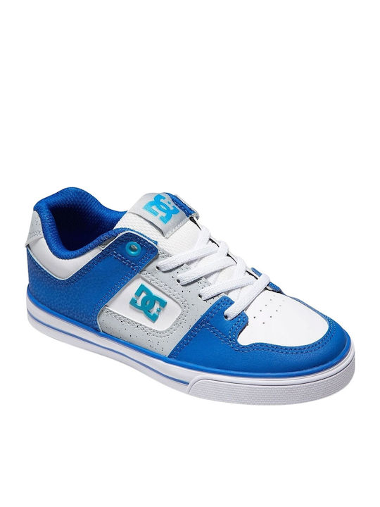 DC Elastic Adidași Copii Înălțați Slip-On Albaștri