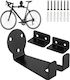 Suport de bicicletă montat pe perete Zola Suporturi de montare pentru pedală 60 Kg Oțel de 3 Mm Accesorii de montare incluse