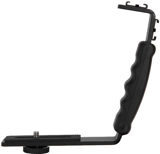 Caruba 2 Hot Shoe Mount L Bracket Support Base 2 Slots Clb-3