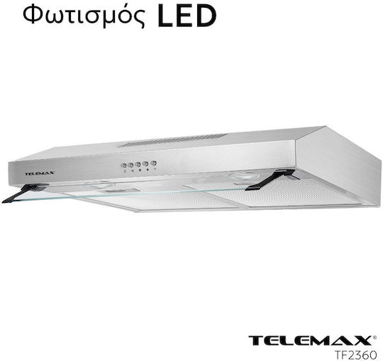 TF2360 Standard Vent Hood 60cm Inox
