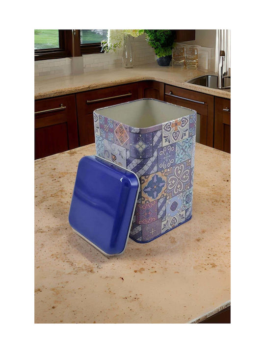 SteweHome General Use Vase with Metallic Purple Lid 1900ml