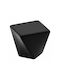 Convex 751 Матирана Ръкохватка За Мебели От Zamak Черен Матиран 751-27S19S19