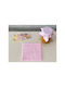 SteweHome Fabric Pink Placemats 25 Pieces