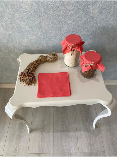 SteweHome Текстилни Розови Салфетки 17x17см 25 Бройки
