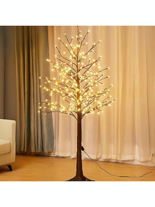 Brad de Crăciun Slim 180ec. cu Iluminare LED Alb