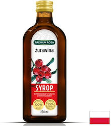 Premium Rosa Сироп за Коктейли с Вкус на Червена Боровинка 250ml Premium Rosa Сироп за Коктейли с Вкус на Червена Боровинка 250ml