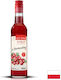 Premium Rosa Sirop Pentru Cocktailuri Cu Gust Cranberry 400ml