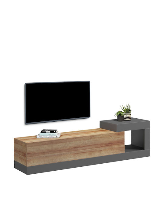 TV Stand Essenza Grey L150xW29.6xH38.6cm
