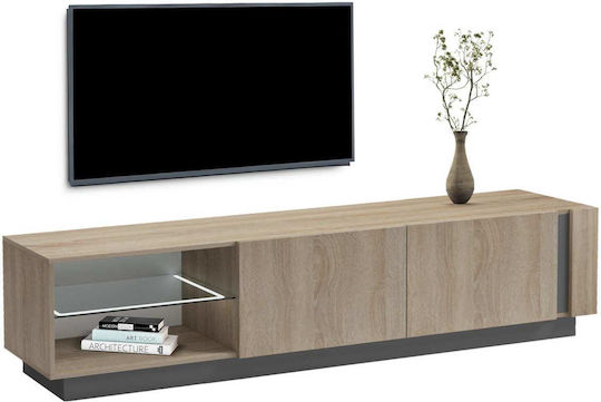 Mobilă TV Gri M214xP35xÎ45cm