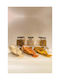 SteweHome Ste-041513-P41513 Spice Jars Glass Black 9 Pieces