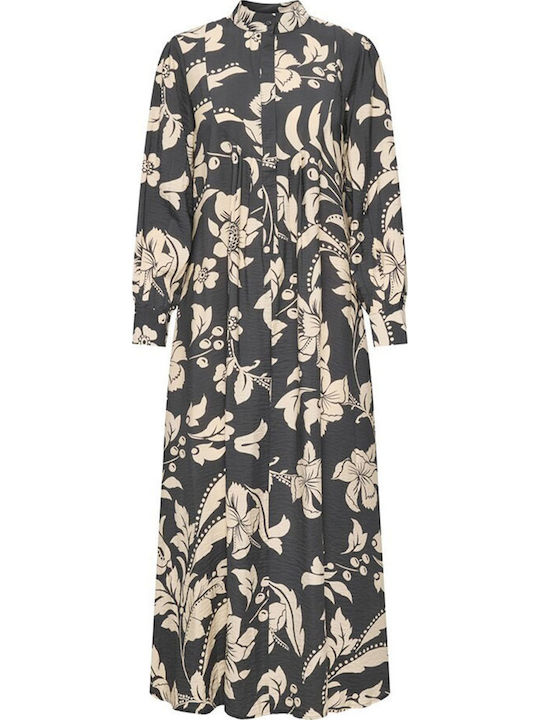 Rochii De Vară Pentru Femei Maxi Rochie-Cămașă Cremă