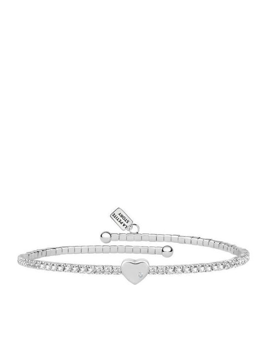 La Petite Story Women's Bracelet with Heart Design Made of Brass