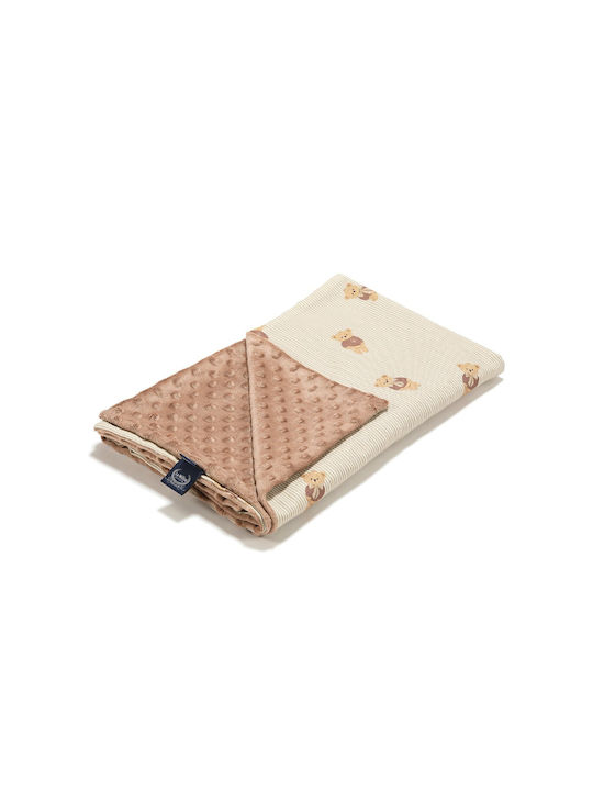 La Millou Minky Cotton Beige Blanket 110x140cm