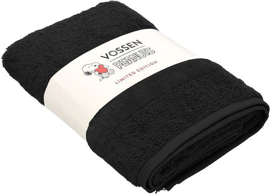 Vossen Face Towel 50x100cm Black Weight 550gsm