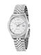 Philip Watch Caribe Men's Watch 39mm Battery with Metal Bracelet White/Silver