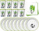 Set Plates Cups Napkins Football