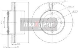 Nissan Front Brake Disc NV200 1.5dci 1.6 10 92253103 Nissan Front Brake Disc NV200 1.5dci 1.6 10 92253103