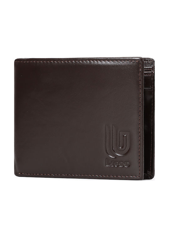 Leder Herrenbrieftasche mit RFID Braun