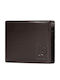 Leder Herrenbrieftasche mit RFID Braun