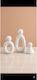 Stewehome Set Of 3 Pieces Decorative Abstract Modern Family Figures White Stone Powder 8x6 Cm