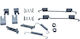 Quick Brake Land Rover Discovery Range Rover Bremsbeläge & Bremsscheiben 2 0-5 0 4x4 04