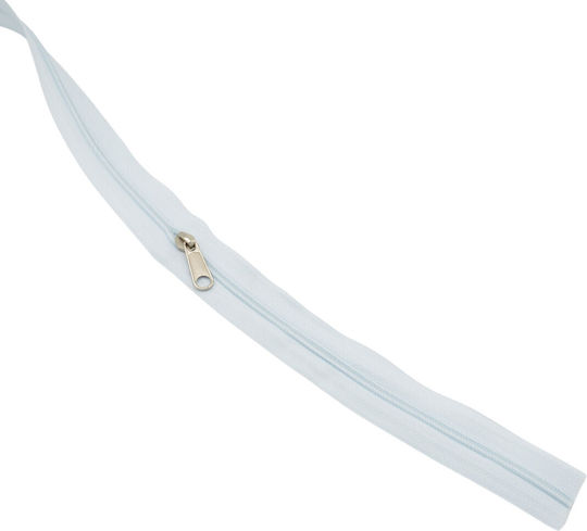 Handibrand Sewing Zipper Light Blue Metal