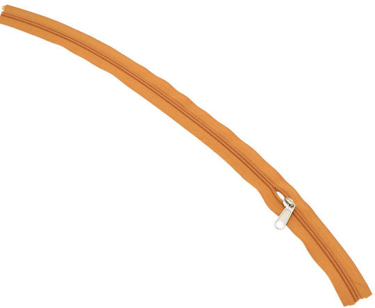 Handibrand Brown Metal Sewing Zipper