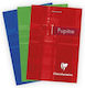 Clairefontaine Μπλοκ Σημειώσεων 80 Φύλλων Ριγέ Μπλε