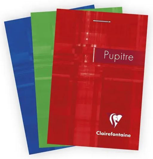 Clairefontaine Μπλοκ Σημειώσεων 80 Φύλλων Ριγέ Μπλε