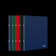 Metron Dosar 2 Inele Plastic A4 4cm Mat Asortat