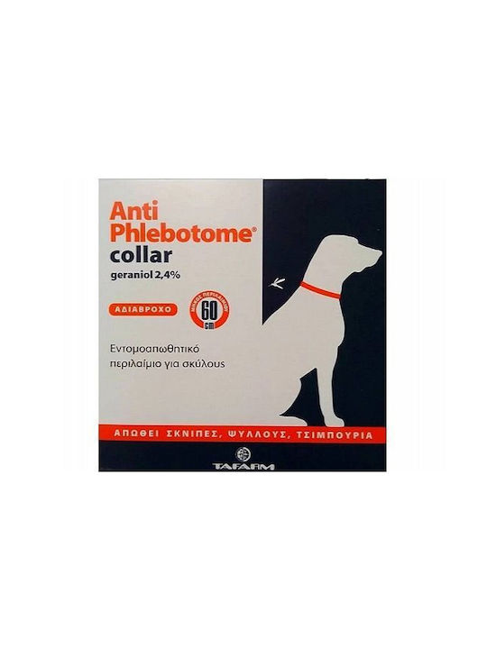 Tafarm Antiflebotom Antiparazitar Guler Pentru Câine Diametru 75cm