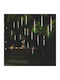 480 LED Christmas Lights USB Meteor Type 20 Pieces
