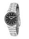 Karl Lagerfeld Womens Watch 33mm Battery with Silver Metal Bracelet