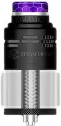 Steam Crave Ατμοποιητής RDTA 2ml 25mm Μαύρο Steam Crave Ατμοποιητής RDTA 2ml 25mm Μαύρο