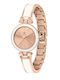 Chronostar Women's Watch 28.5mm Battery with Pink Gold Metal Bracelet