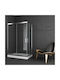 Orabella Stardust Easy Fix Shower Cabin with Sliding Door 80x110cm Clear Glass Chrome