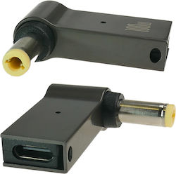 USB-C Адаптер за лаптоп Захранване 5.5x2.5mm Джак USB-C Адаптер за лаптоп Захранване 5.5x2.5mm Джак