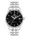Men's Watch 39mm Battery with Silver Metal Bracelet