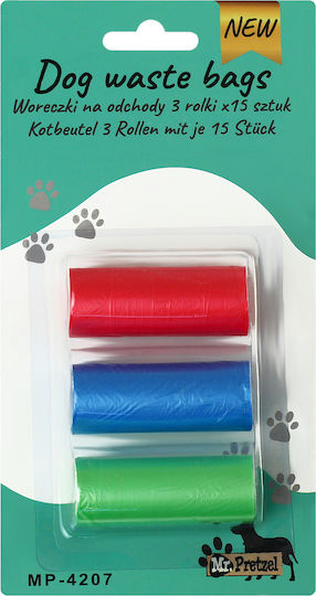 Strong Dog Waste Bags Dog Poop Bags 3 X 15 Pcs Mr Pretzel