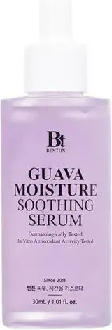 Benton Guava Moisture Soothing Soothing & Moisturizing Face Serum with Niacinamide & Hyaluronic Acid 30ml